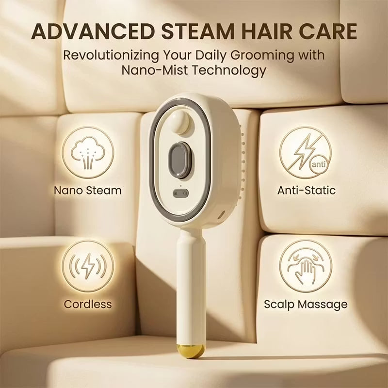 🔥Day Sale 50% OFF🔥Electric Spray Air Cushion Massage Comb Secondary image