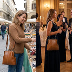 👜 Знижка 50% (обмежена пропозиція)! ✨ Сумка через плече із застібкою-поцілунком — вінтажний стиль, верхня ручка, два варіанти носіння 💼