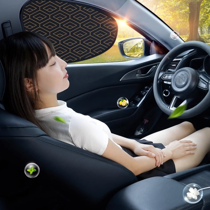 🚗 ОБМЕЖЕНА ПРОПОЗИЦІЯ ЗНИЖКА 50%! 💥 Сонячна шторка для бокового вікна автомобіля – захищена від ультрафіолету, вигнута, універсальна✨