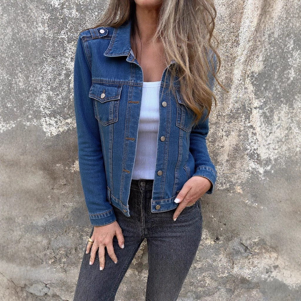 Nueva Chaqueta Vaquera Chaqueta Dejamos De Ser Casual